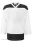 K1 2100 Goalie Hockey Jersey White & Black Sr